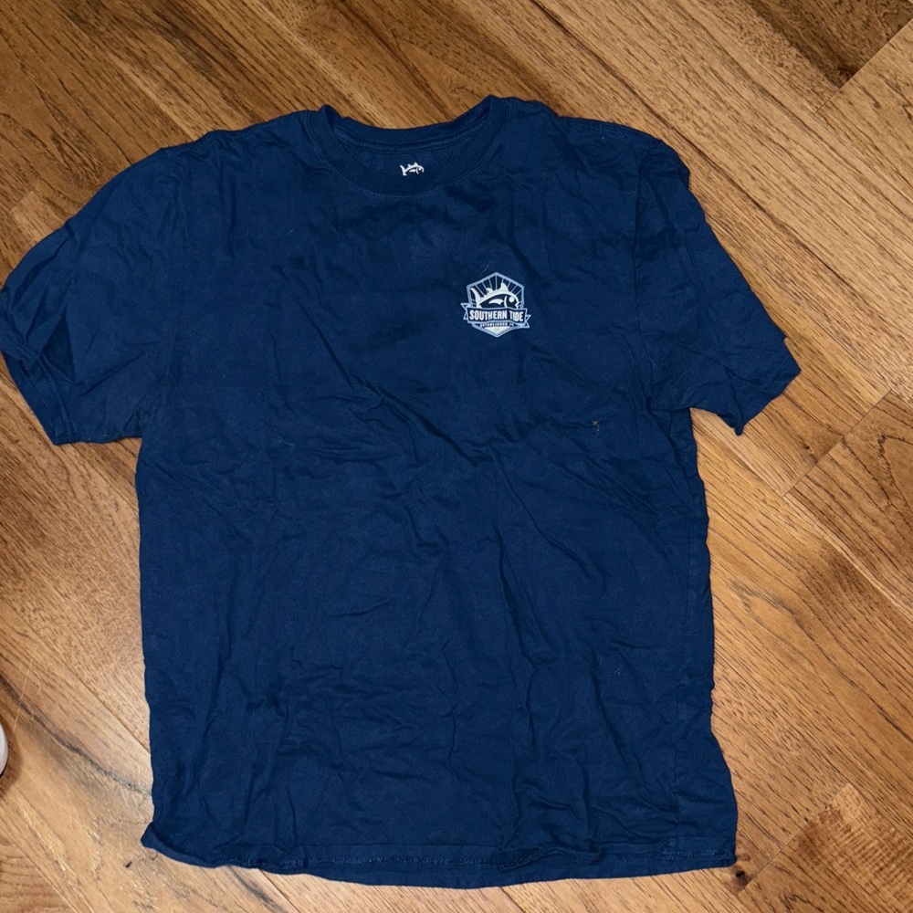 Southern Tide Blue Graphic T-Shirt size medium